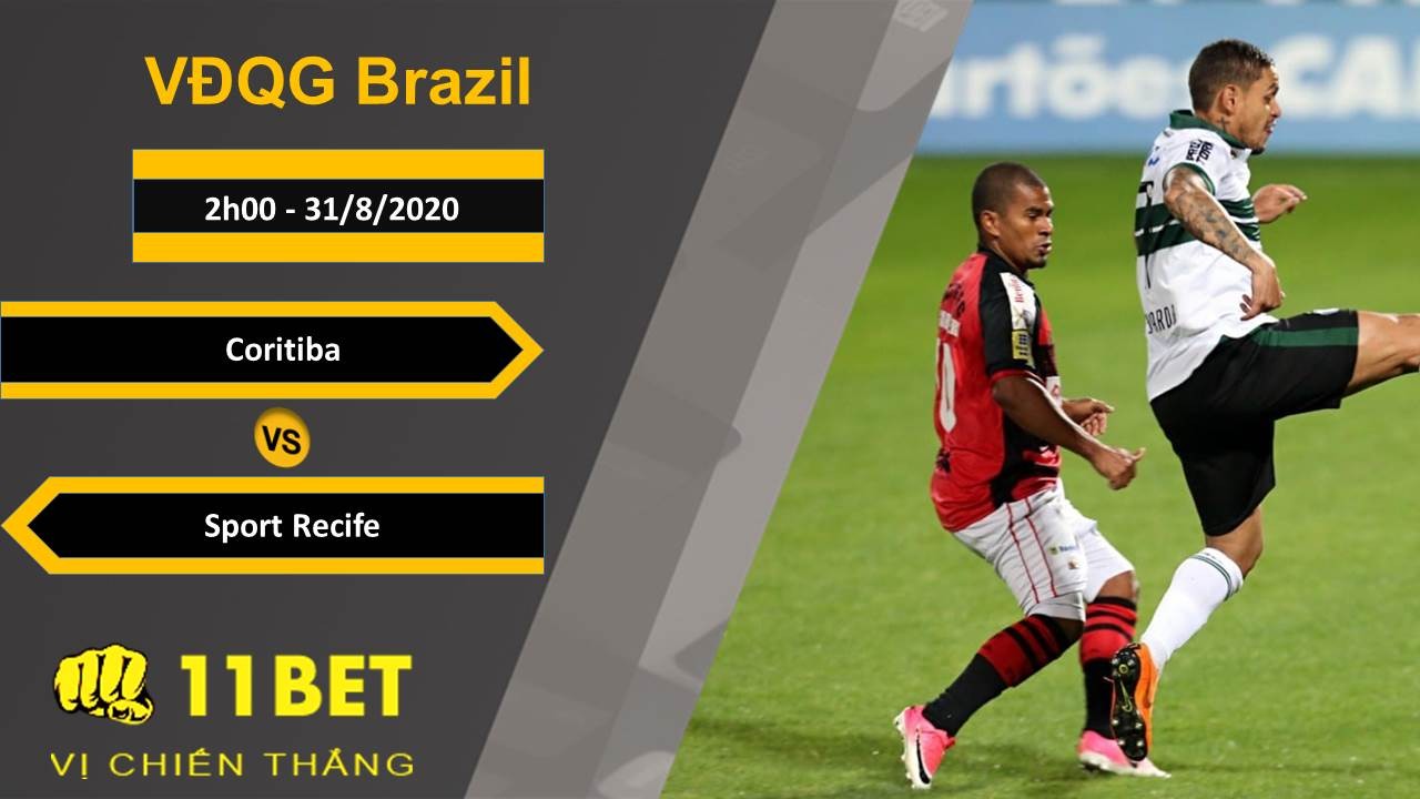11BET Soi kèo Coritiba vs Sport Recife, 2h00, 31/8/2020