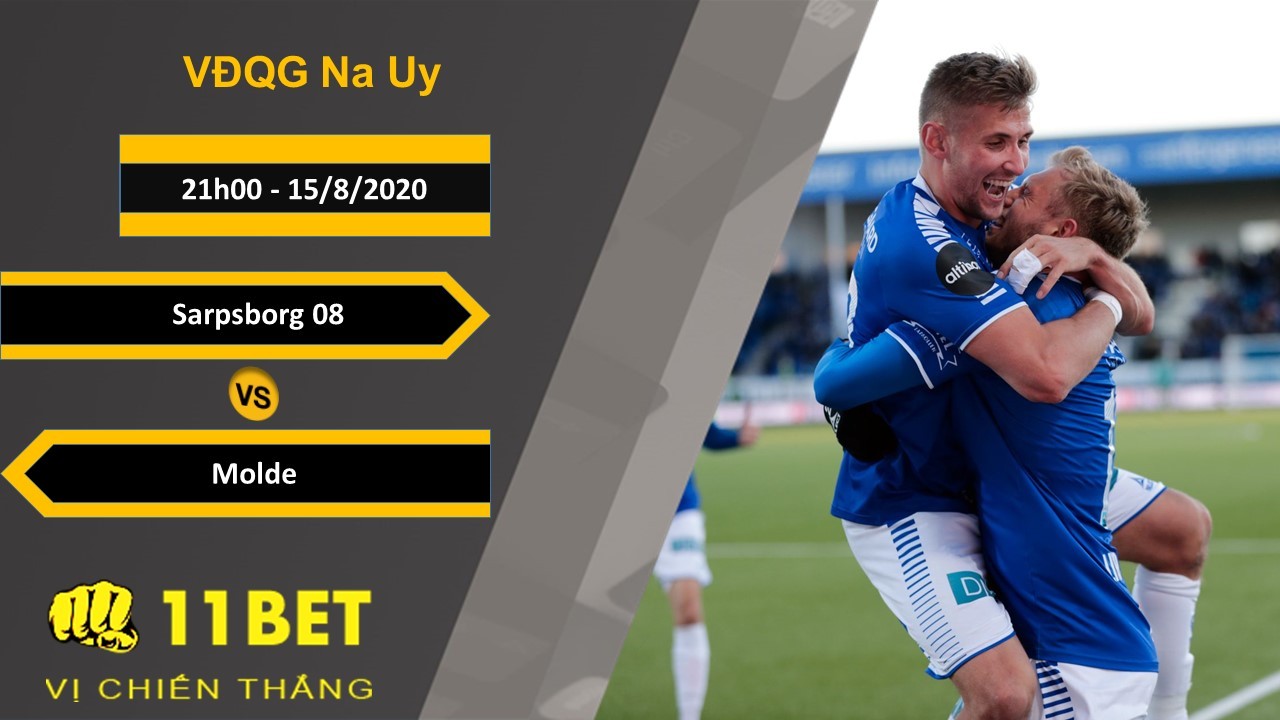 11BET Soi kèo Sarpsborg 08 vs Molde, 21h00, 15/8/2020