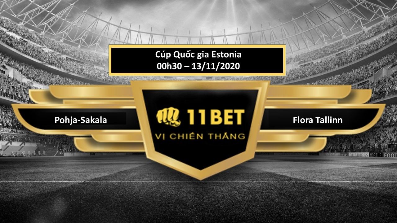 11BET Tip bóng đá Pohja-Sakala vs Flora Tallinn ,  hôm nay 13/11/2020