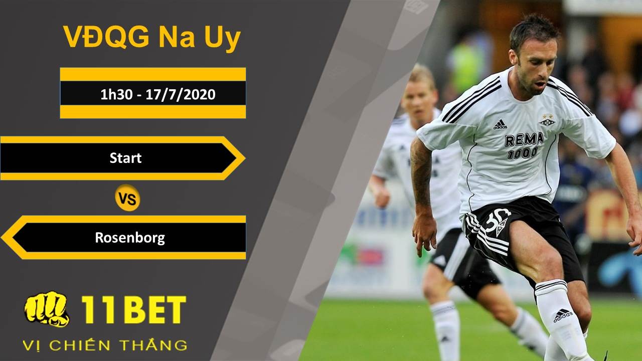 11BET Soi kèo Start vs Rosenborg , 1h30 ngày 17/7/2020
