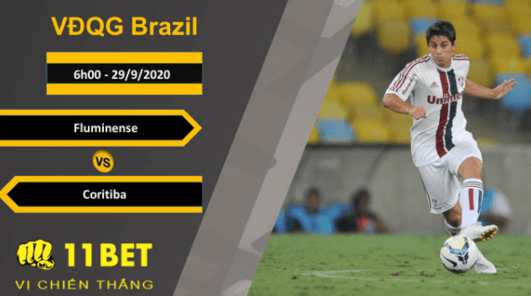 11BET Soi kèo Fluminense vs Coritiba, 6h00, 29/9/2020