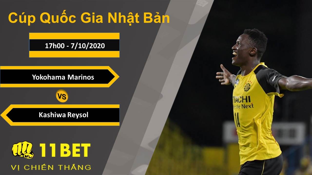 11BET Soi kèo Yokohama Marinos vs Kashiwa Reysol, 17h00, 7/10/2020