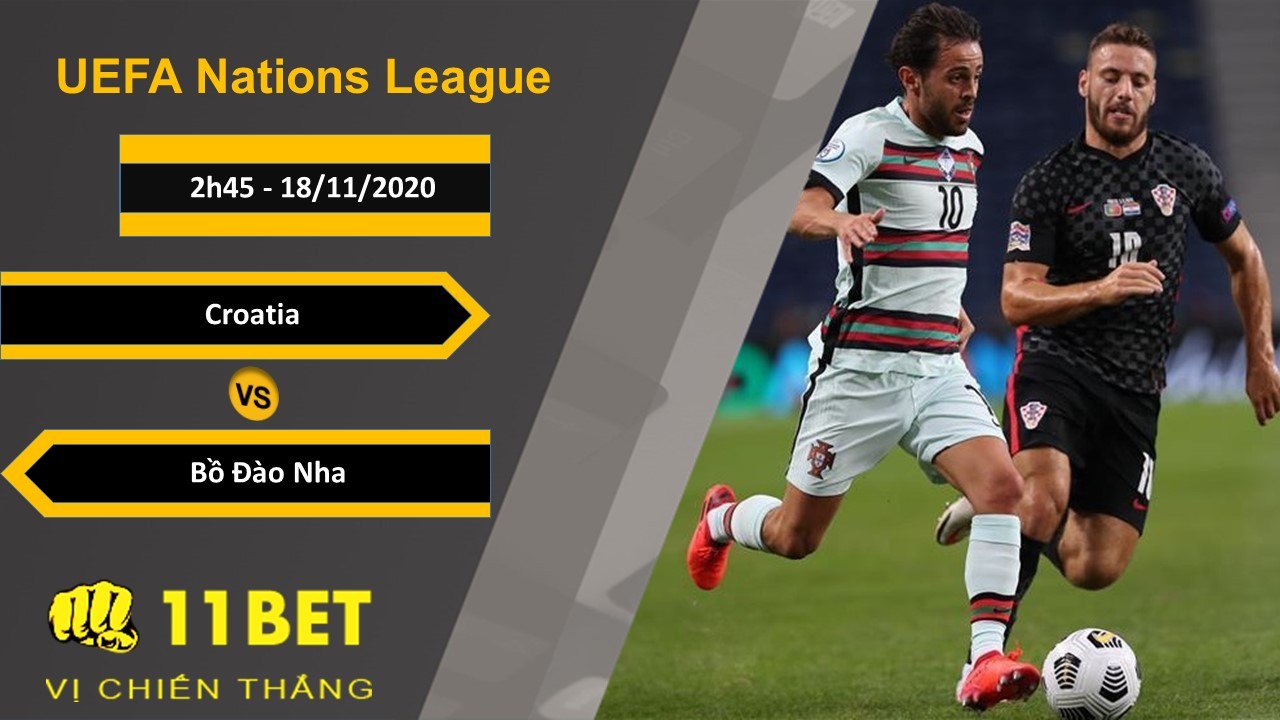 11BET Soi kèo Croatia vs Bồ Đào Nha, 2h45, 18/11/2020