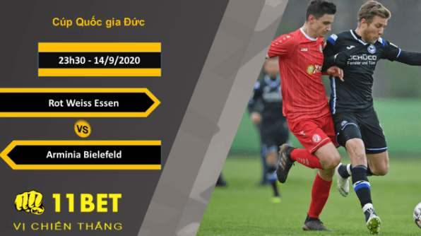 11BET Soi kèo Rot Weiss Essen vs Arminia Bielefeld, 23h30, 14/9/2020
