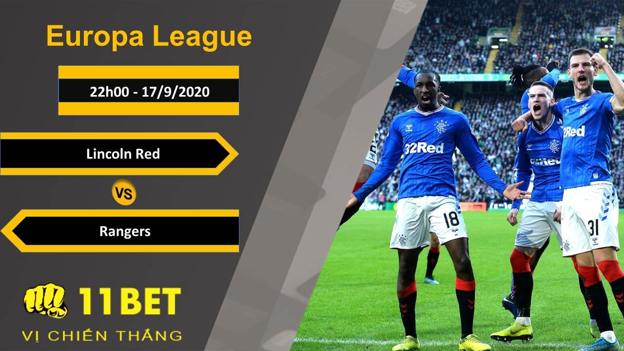 11BET Soi kèo Lincoln Red vs Rangers, 22h00, 17/9/2020