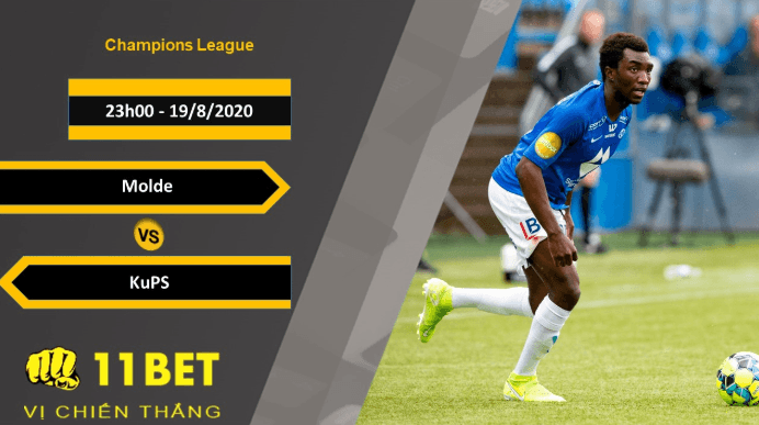 11BET Soi kèo Molde vs KuPS, 23h00, 19/8/2020
