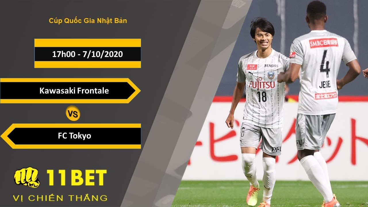 11BET Soi kèo Kawasaki Frontale vs FC Tokyo, 17h00, 7/10/2020