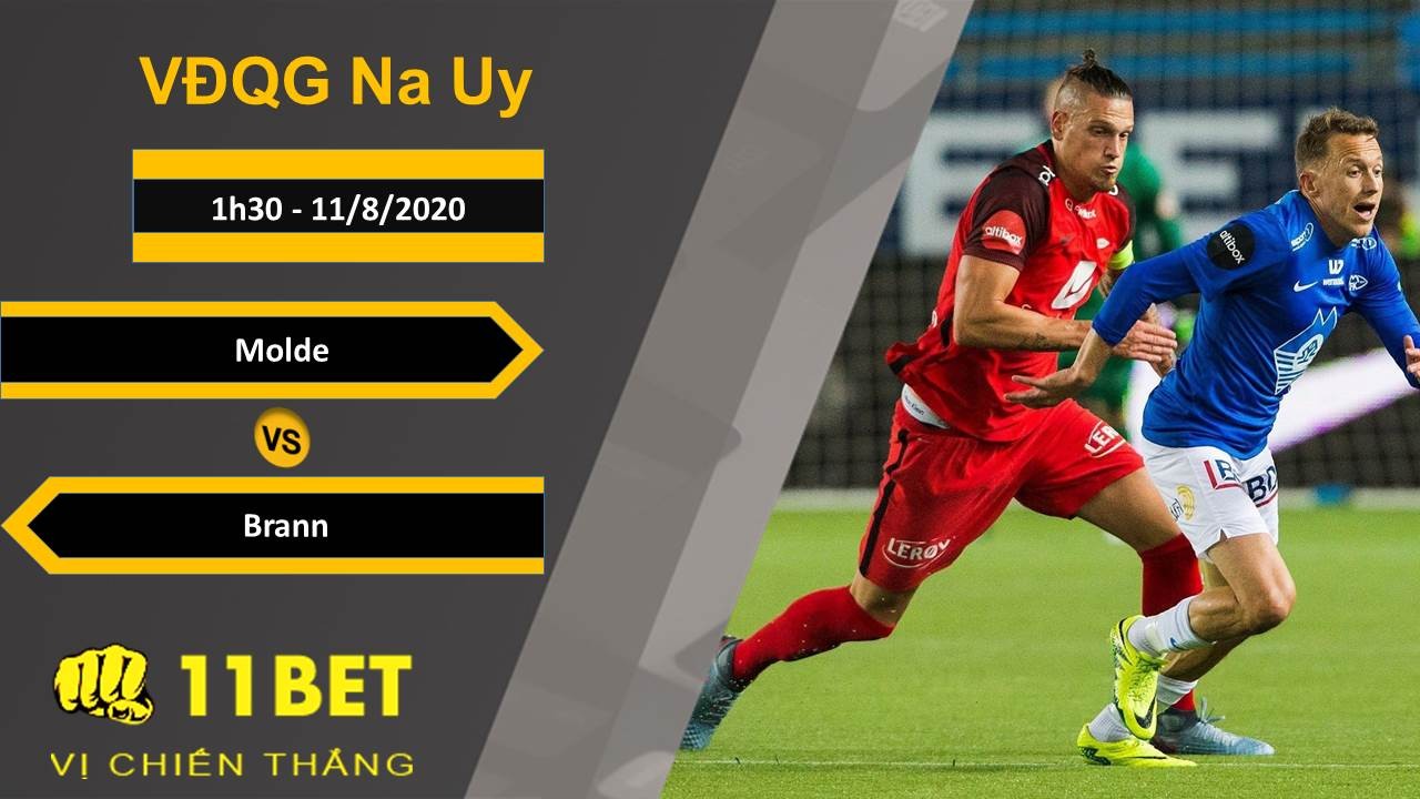 11BET Soi kèo Molde vs Brann, 1h30, 11/8/2020