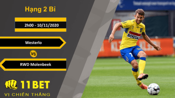 11BET Soi kèo Westerlo vs RWD Molenbeek, 2h00, 10/11/2020